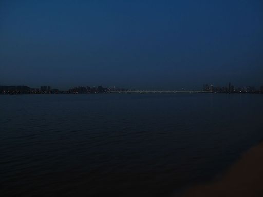 钱塘江傍晚