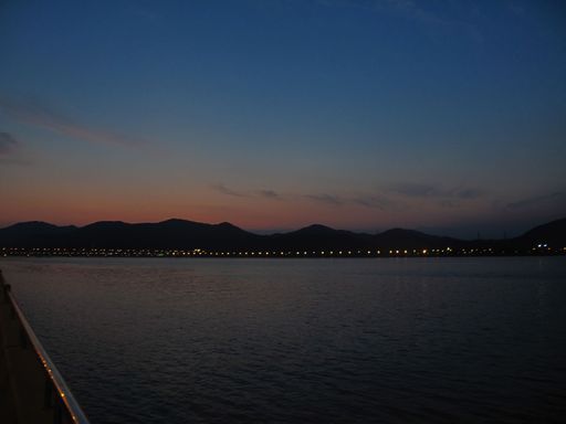钱塘江傍晚