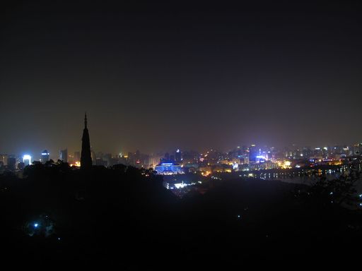 夜爬宝石山
